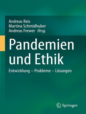 cover image of Pandemien und Ethik